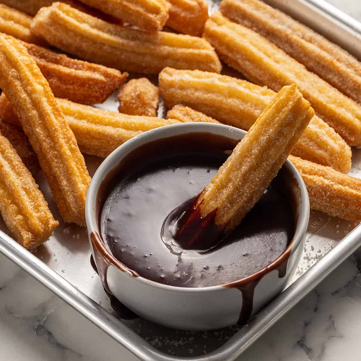 Churros con Chocolate